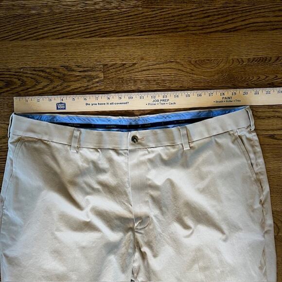 Brooks Brothers Lightweight Advantage Chino Milano Fit Mens 42x30 Tan LOT OF 2 - Picture 7 of 12